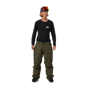 HORSEFEATHERS Nohavice Rowen - olive night GREEN velikost XL