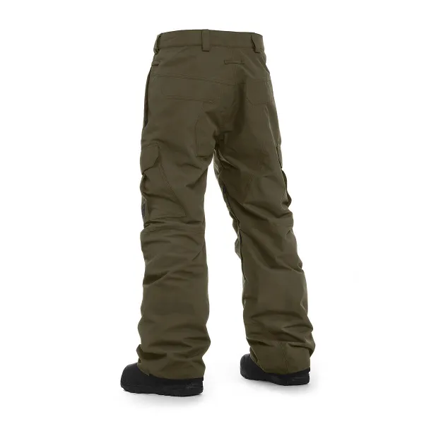 HORSEFEATHERS Nohavice Rowen - olive night GREEN velikost XL