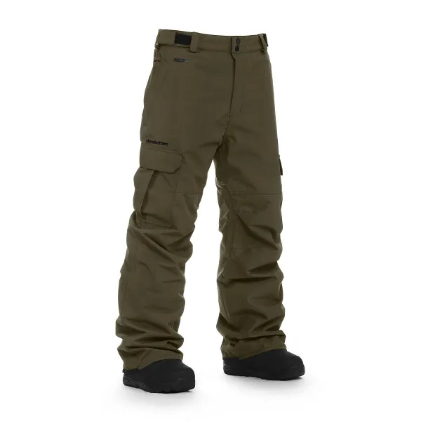 HORSEFEATHERS Nohavice Rowen - olive night GREEN velikost XL
