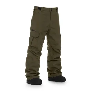 HORSEFEATHERS Nohavice Rowen - olive night GREEN velikost XL