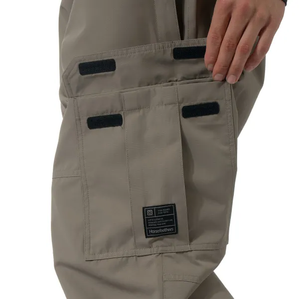 HORSEFEATHERS Nohavice Rowen - taupe BEIGE velikost XL