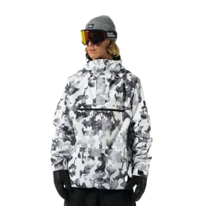 HORSEFEATHERS Bunda Donnie - arctic camo WHITE velikost M