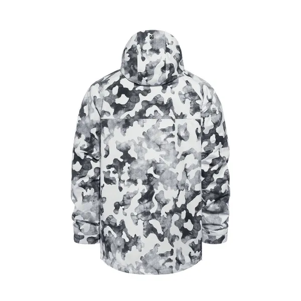 HORSEFEATHERS Bunda Donnie - arctic camo WHITE velikost M