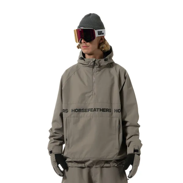 HORSEFEATHERS Bunda Gordie - taupe BEIGE velikost S