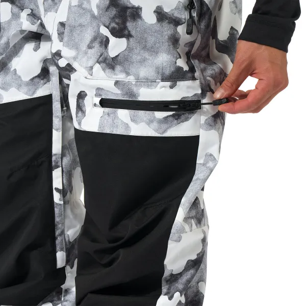 HORSEFEATHERS Nohavice Transfer - arctic camo WHITE velikost S