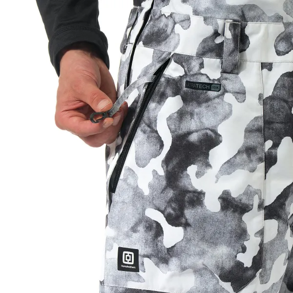 HORSEFEATHERS Nohavice Transfer - arctic camo WHITE velikost S