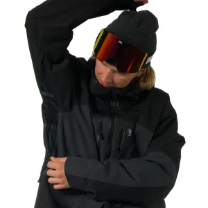 HORSEFEATHERS Bunda Pearl - black/phantom BLACK velikost L