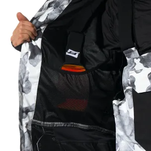HORSEFEATHERS Bunda Pearl - arctic camo WHITE velikost L