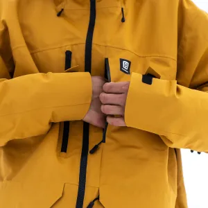 HORSEFEATHERS Bunda Pearl - amber gold YELLOW velikost XL