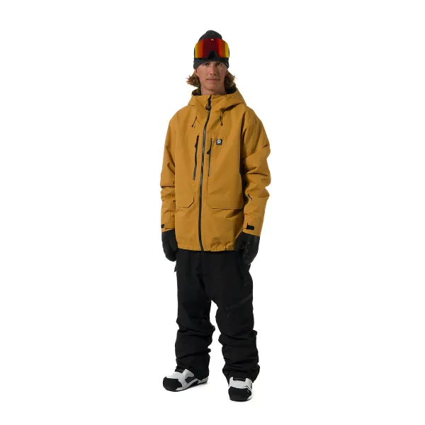 HORSEFEATHERS Bunda Pearl - amber gold YELLOW velikost XL