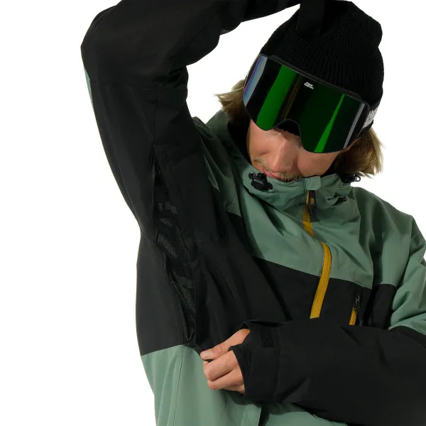 HORSEFEATHERS Bunda Recon - iceberg green/black GREEN velikost M