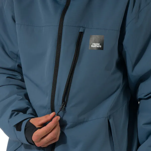 HORSEFEATHERS Bunda Recon - moonlight blue BLUE velikost L