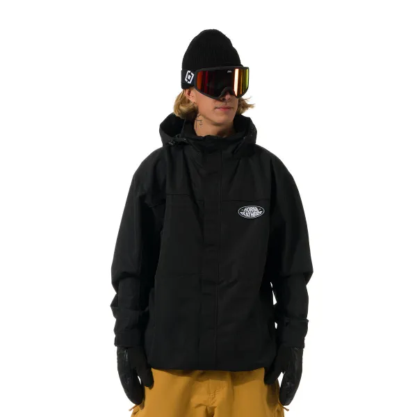 HORSEFEATHERS Bunda Morris - black BLACK velikost M
