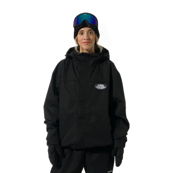 HORSEFEATHERS Bunda Morris - black BLACK velikost M