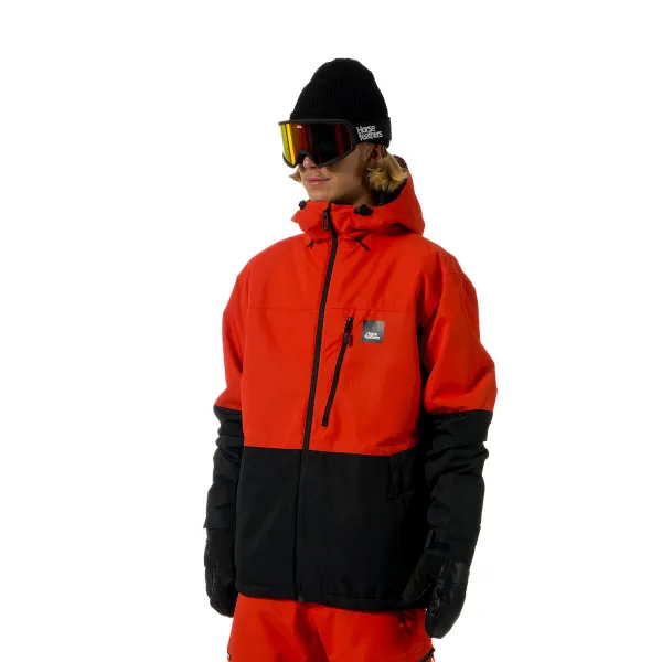 HORSEFEATHERS Bunda Recon - red/black RED velikost S