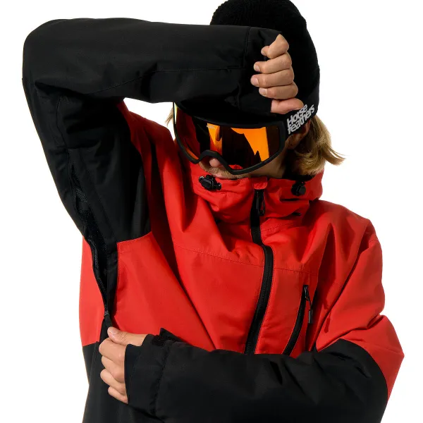HORSEFEATHERS Bunda Recon - red/black RED velikost S