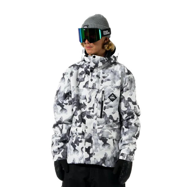 HORSEFEATHERS Bunda Ranger - arctic camo WHITE velikost L