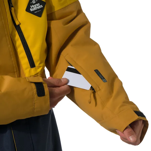 HORSEFEATHERS Bunda Ranger - yellow/amber gold YELLOW velikost M