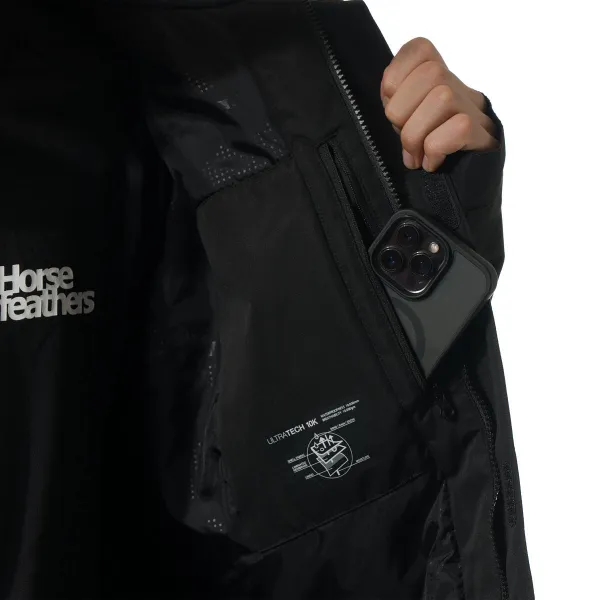 HORSEFEATHERS Bunda Ranger - black BLACK velikost S