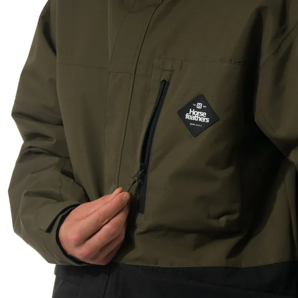 HORSEFEATHERS Bunda Ranger - olive night GREEN velikost M