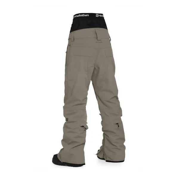 HORSEFEATHERS Nohavice Lotte II - taupe velikost M