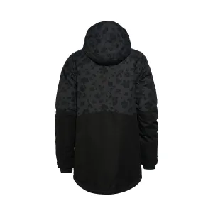 HORSEFEATHERS Bunda Ember - floral cheetah BLACK velikost M