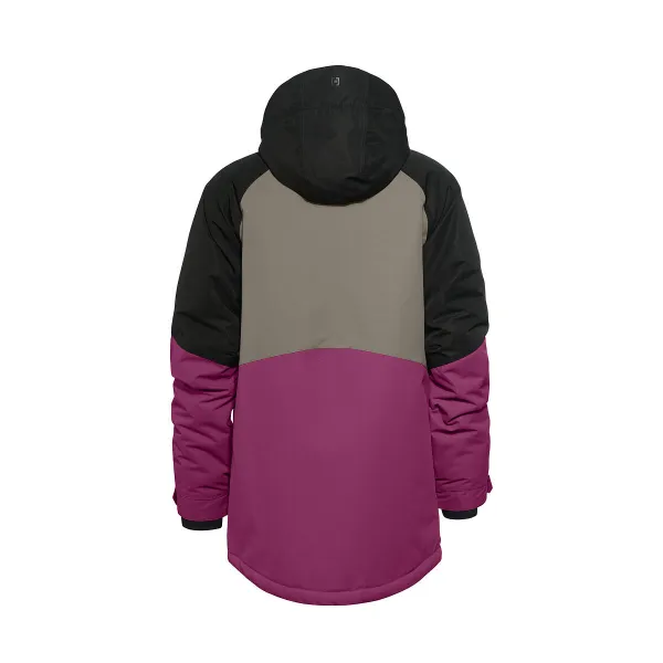 HORSEFEATHERS Bunda Ember - black/orchid BLACK velikost M