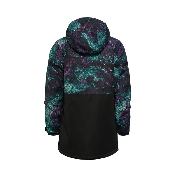 HORSEFEATHERS Bunda Fiora - mosaic BLUE velikost M