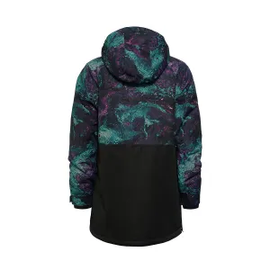 HORSEFEATHERS Bunda Fiora - mosaic BLUE velikost M