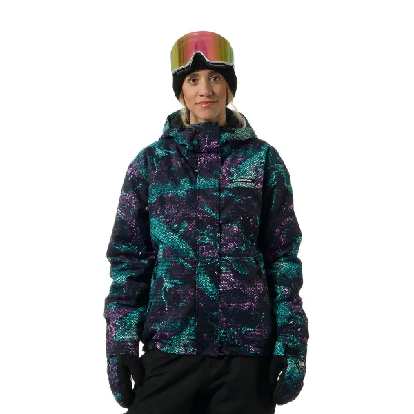 HORSEFEATHERS Bunda Nala - mosaic BLUE velikost S