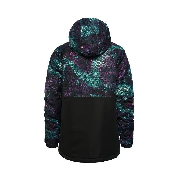 HORSEFEATHERS Bunda Tay - mosaic BLACK velikost S
