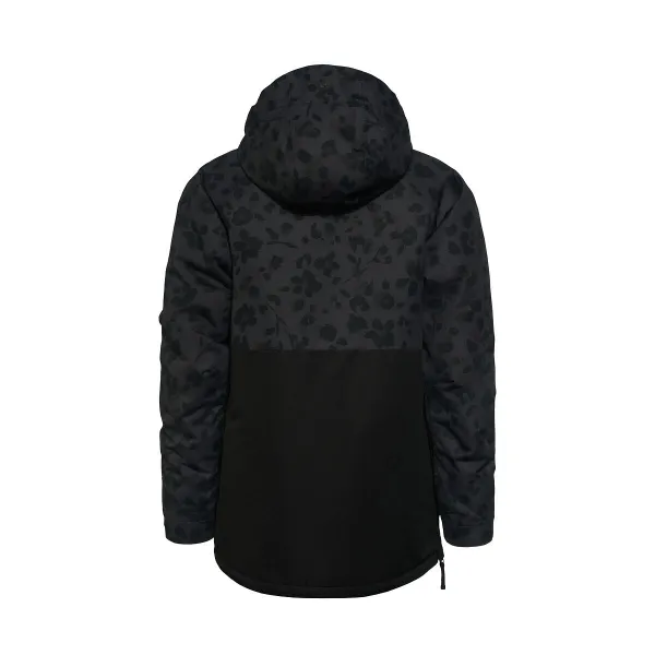 HORSEFEATHERS Bunda Tala - floral cheetah BLACK velikost M