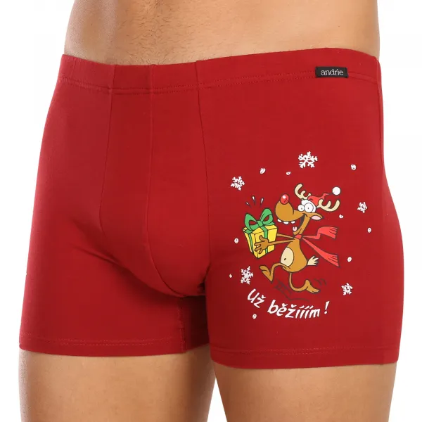 3PACK pánske boxerky Andrie viacfarebné (PS 5779) L, trenky