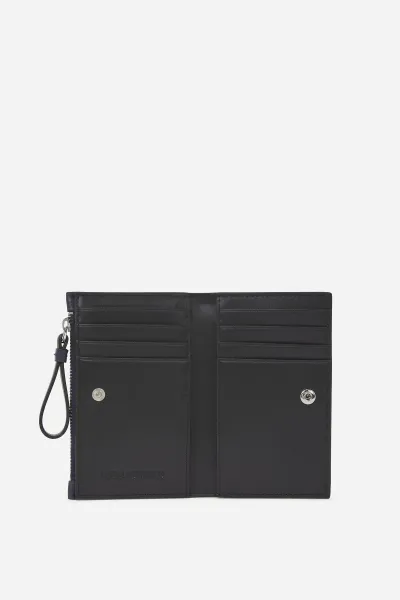 Peňaženka Karl Lagerfeld K/Circle Slim Bifold Wllt Gp Evening Blue