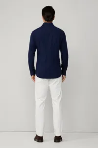Košeľa Hackett London Formal Pop Navy