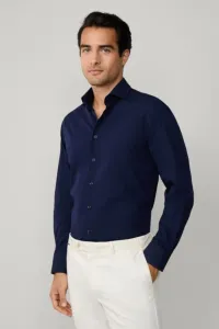 Košeľa Hackett London Formal Pop Navy