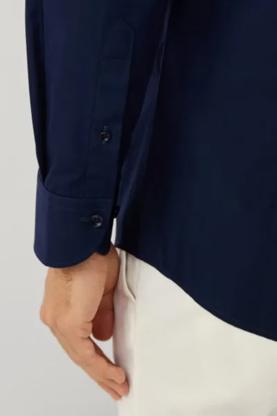 Košeľa Hackett London Formal Pop Navy