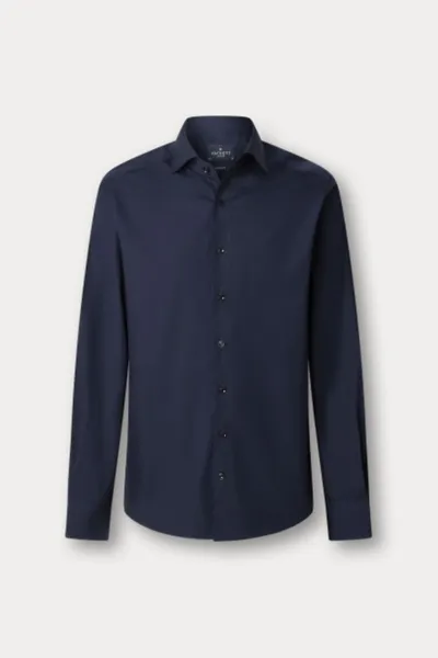 Košeľa Hackett London Formal Pop Navy