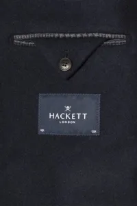 Kabát Hackett London Double Face Coat Midnight Blue