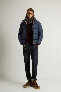 Bunda Woolrich Cloud Eagle Jacket Melton Blue