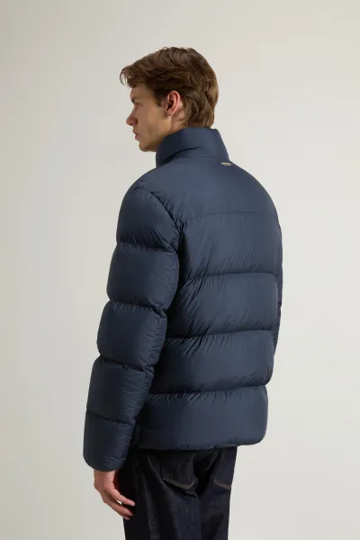 Bunda Woolrich Cloud Eagle Jacket Melton Blue