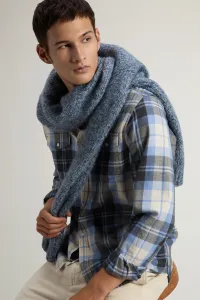Košeľa Woolrich Flannel Duncan Shirt Marine Black Watch