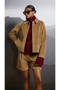 Košeľa Woolrich Corduroy Overshirt Cornstalk