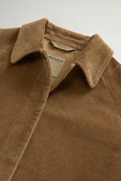 Košeľa Woolrich Corduroy Overshirt Cornstalk