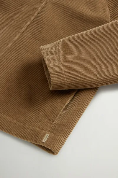 Košeľa Woolrich Corduroy Overshirt Cornstalk