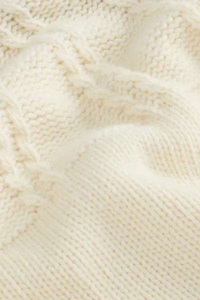 Rolák Woolrich Fairisle Turtleneck Milky Cream