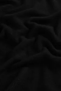 Sveter Woolrich Comfort Wool Cash Crewneck Black