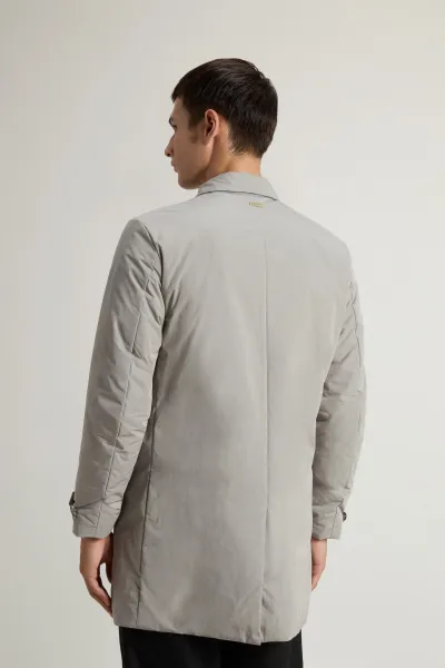 Kabát Woolrich Peached Urban Touch Coat Off Taupe