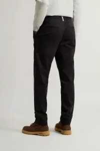 Nohavice Woolrich Cotton Twill Milton Pant Black