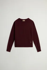 Sveter Woolrich Comfort Wool Cash Crewneck Winetasting